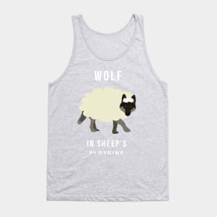 A Wolf in Sheep's Clothing Tank Top